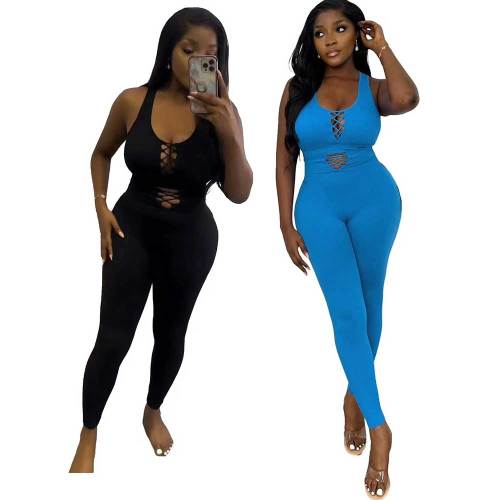 Women's Fitness Tight Yoga Vest Trousers Suit