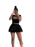 Double Bubble Fluffy Elastic Shorts