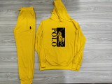 High Quality Cotton Print Hooded Long Sleeve Sweatsuits Set