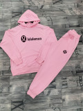 High Quality Cotton Print Hooded Long Sleeve Sweatsuits Set