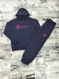 High Quality Cotton Print Hooded Long Sleeve Sweatsuits Set