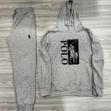 High Quality Cotton Print Hooded Long Sleeve Sweatsuits Set