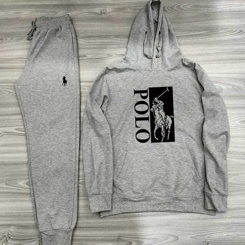 High Quality Cotton Print Hooded Long Sleeve Sweatsuits Set