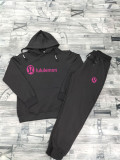 High Quality Cotton Print Hooded Long Sleeve Sweatsuits Set