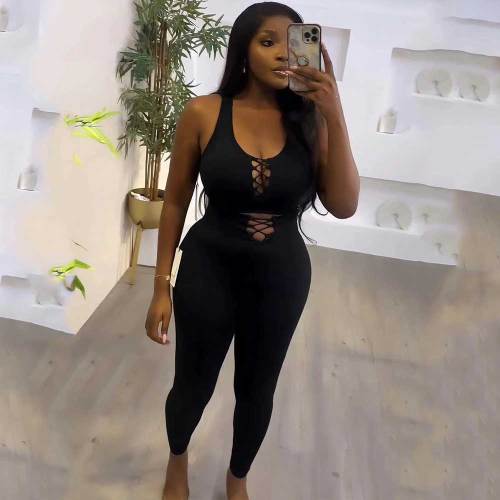Women's Fitness Tight Yoga Vest Trousers Suit