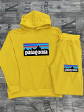 High Quality Cotton Print Hooded Long Sleeve Sweatshirt Set