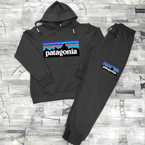 High Quality Cotton Print Hooded Long Sleeve Sweatshirt Set