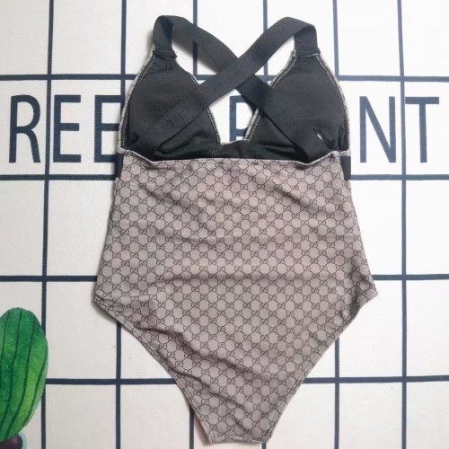 Summer Beach Padded Printed Sling One Piece Swimwear