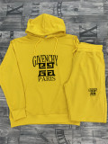 High Quality Cotton Print Hooded Long Sleeve Sweatshirt Set