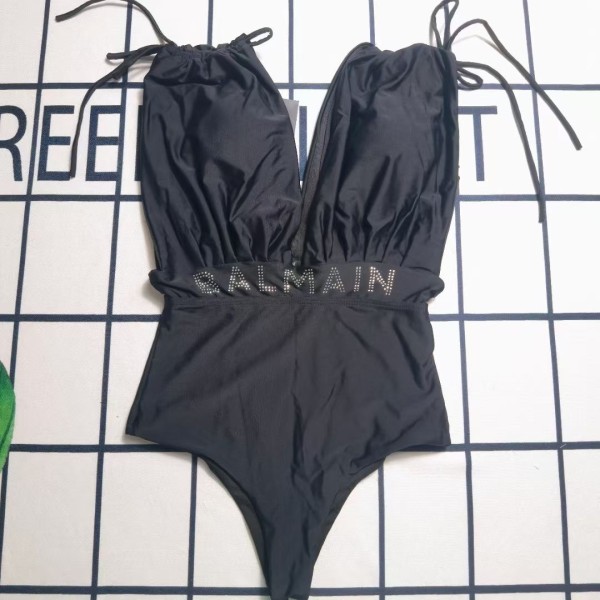 Summer Beach Padded Printed Sling One Piece Swimsuits