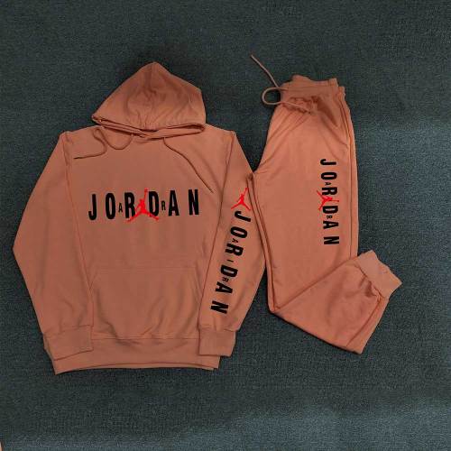 High Quality Cotton Print Hooded Long Sleeve Sweatshirt Set