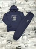 High Quality Cotton Print Hooded Long Sleeve Sweatshirt Set