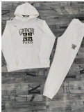 High Quality Cotton Print Hooded Long Sleeve Sweatshirt Set