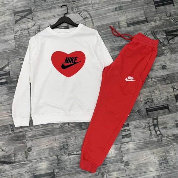 High Quality Cotton Print Hooded Long Sleeve Sweatshirt Set