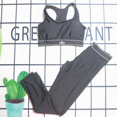 Summer Padded Swimwear Sportswear Vest Bra Crop Top & Trousers