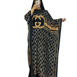 Korean Velvet Seamless Side Oversized Long Dresses