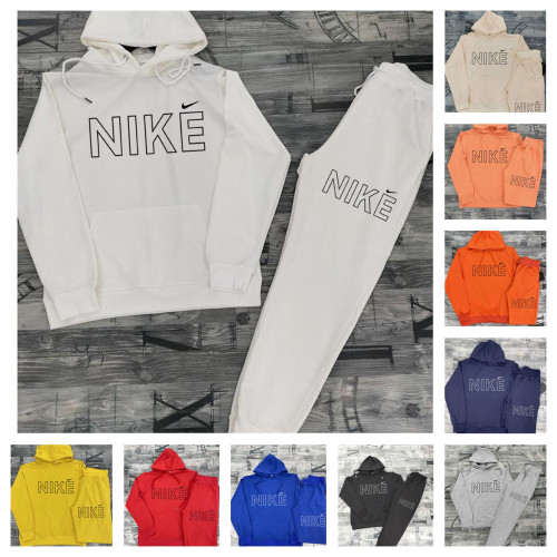 High Quality Cotton Print Hooded Long Sleeve Sweatshirt Set