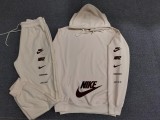 High Quality Cotton Print Hoodie Long Sleeve Sweatshirt Set