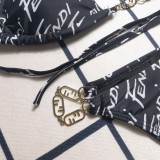 Summer Beach Padded Printed Halter 2 Piece Bikini Swimwear