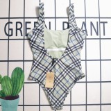 Summer Beach Padded Sling One Piece Swimwear