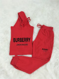 High Quality Cotton Print Hoodie Long Sleeve Sweatshirt Set