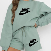 High Quality Cotton Print Long Sleeve Sweatshirt Set High Quality Cotton Print Long Sleeve Sweatshirt Set