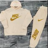 High Quality Cotton Print Hoodie Long Sleeve Sweatshirt Set