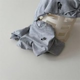 Children's Casual Printed Long Two Piece Set
