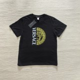 2024 Summer Cotton Pattern Fashion Short Sleeves T-shirt