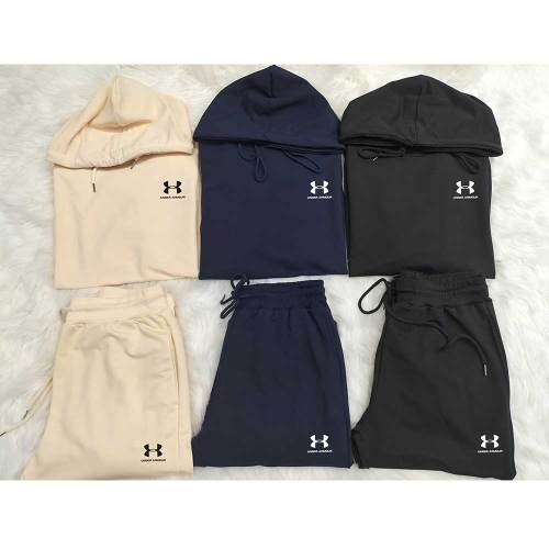 High Quality Cotton Print Hoodie Long Sleeve Sweatshirt Set