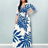 1 Piece Custom Casual Digital Printing Maxi Dresses