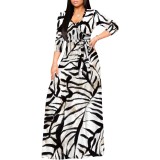 1 Piece Custom Casual Digital Printing Maxi Dresses