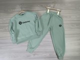 High Quality Cotton Children's Print Sweatshirt Autumn Set
