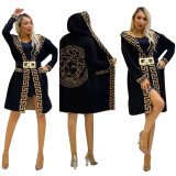 Winter Long Sleeves Hooded Cardigan Sweaters with Pockets