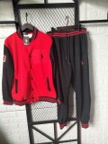 High Quality 100% Cotton Printed Baseball Uniform Sweatshirts Sports Suit