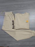 High Quality Cotton Print Long Sleeve Sweatshirt Pant Set