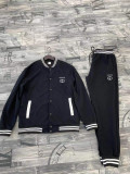 High Quality 100% Cotton Printed Baseball Uniform Sweatshirts Sports Suit