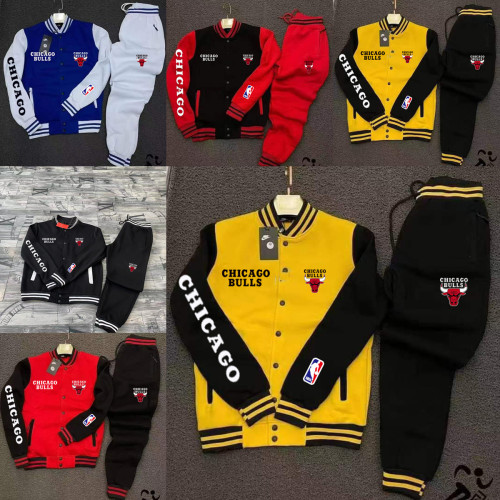 High Quality 100% Cotton Printed Baseball Uniform Sweatshirts Sports Suit