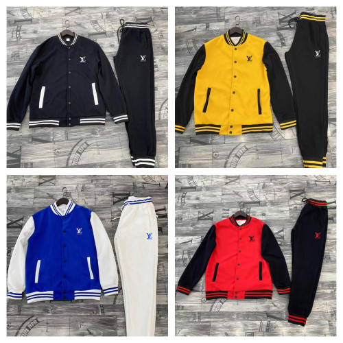 High Quality 100% Cotton Printed Sweatshirts Sports Suit Casual Baseball Uniform
