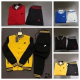 High Quality 100% Cotton Printed Baseball Uniform Sweatshirts Sports Suit