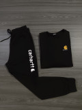 High Quality Cotton Print Long Sleeve Sweatshirt Pant Set
