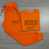 High Quality Cotton Print Long Sleeve Sweatshirt Pant Set