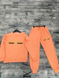 High Quality Cotton Print Long Sleeve Sweatshirt Pant Set