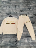 High Quality Cotton Print Long Sleeve Sweatshirt Pant Set