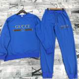 High Quality Cotton Print Long Sleeve Sweatshirt Pant Set