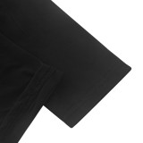 Drawstring Ruched Inclined Shoulder Skirt Sets
