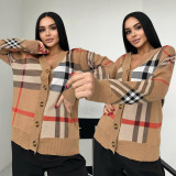 Casual Knitted Cardigan Sweater