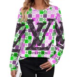 1 Piece Custom Casual Digital Printing Round Neck Sweatshirt