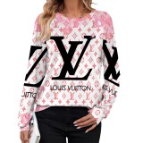 1 Piece Custom Casual Digital Printing Long Sleeve Sweathshirt