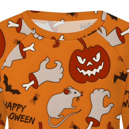 1 Piece Custom Casual Digital Printing Halloween Sweatshirt